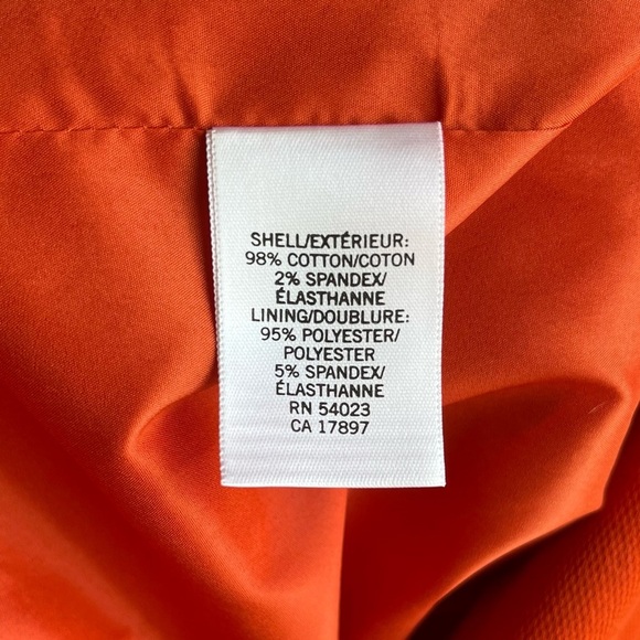 Banana Republic Orange Sheath Dress - Size 8 - Picture 9 of 10